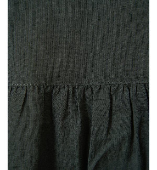 Lbc with Life「コットンボイルギャザーブラウス」|シャツ・ブラウス|