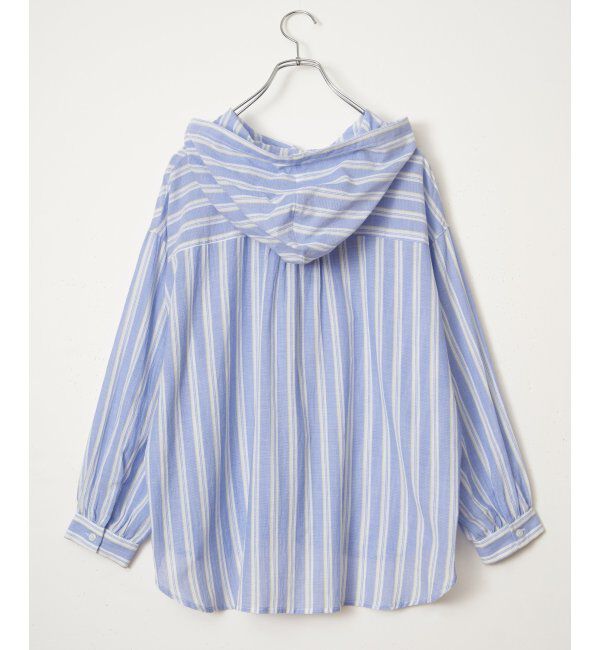 Lbc with Life「ラティスボイルフードシャツ」|シャツ・ブラウス|