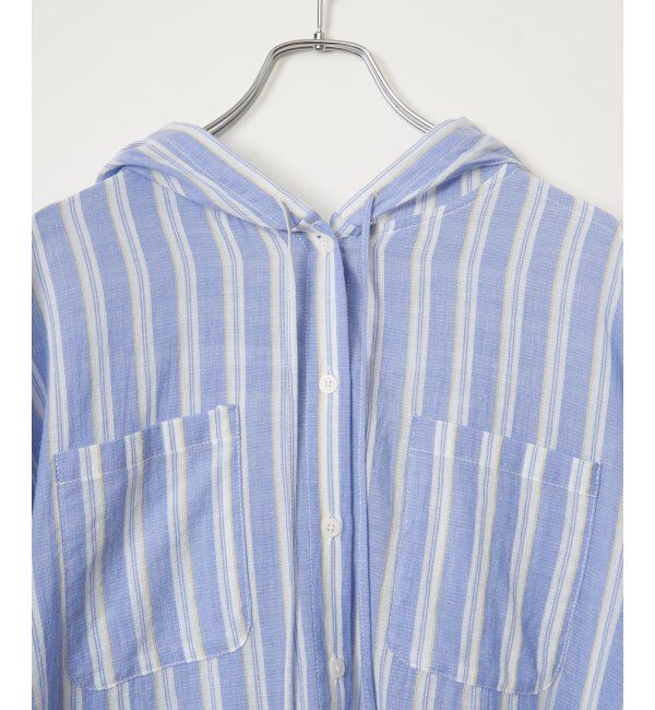 Lbc with Life「ラティスボイルフードシャツ」|シャツ・ブラウス|