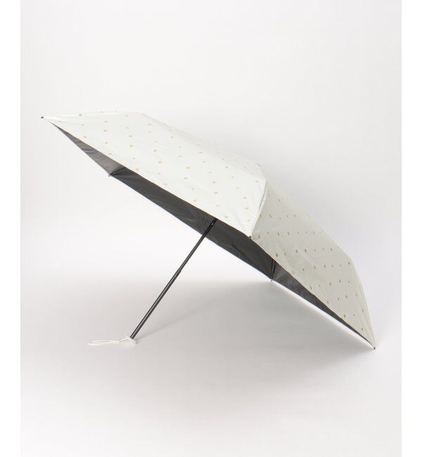 Lbc with Life「Wpc.遮光 軽量 スターミニ傘 折りたたみ傘　晴雨兼用」|傘|オフホワイト
