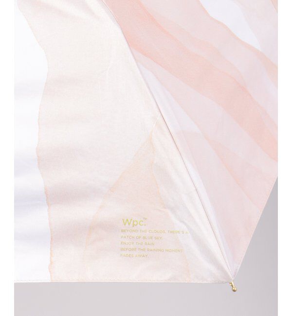 Lbc with Life「Wpc. 遮光 ウォーターペイントミニ日傘 折りたたみ傘 晴雨兼用」|傘|