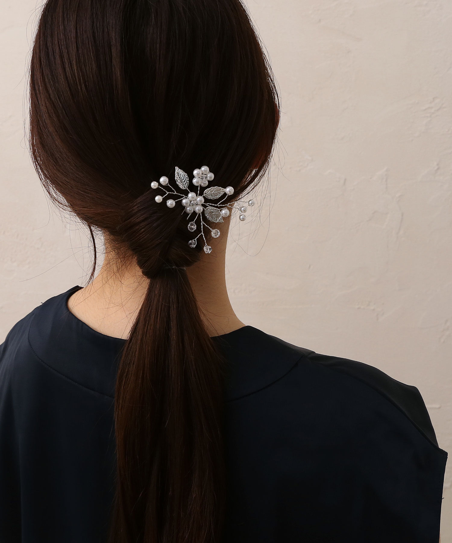 colleca la「パール&times;ボタニカルデザインのU字コーム/かんざし」|その他|