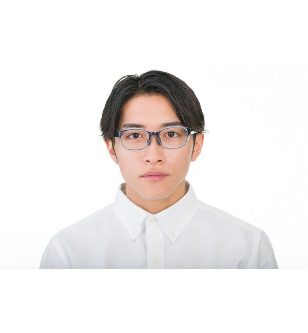  「ウェリントン型 飛沫・花粉対策めがね AIR VISOR ULTRA+ Mサイズ」|メガネ|