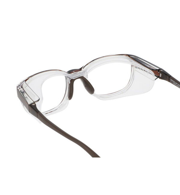  「ウェリントン型 飛沫・花粉対策めがね AIR VISOR ULTRA+ Mサイズ」|メガネ|