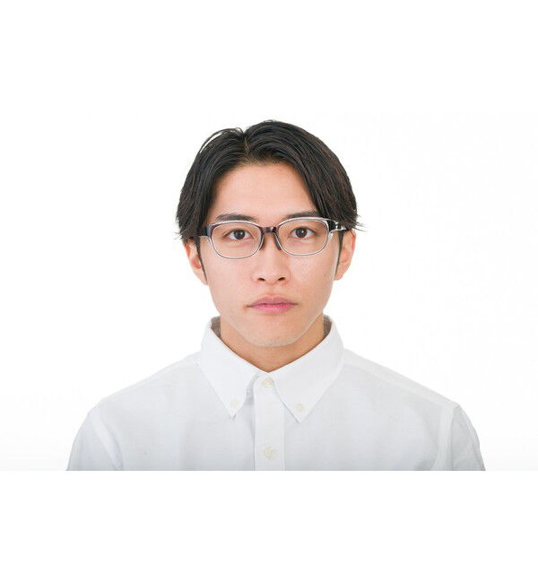  「ウェリントン型 飛沫・花粉対策めがね AIR VISOR ULTRA+ Mサイズ」|メガネ|