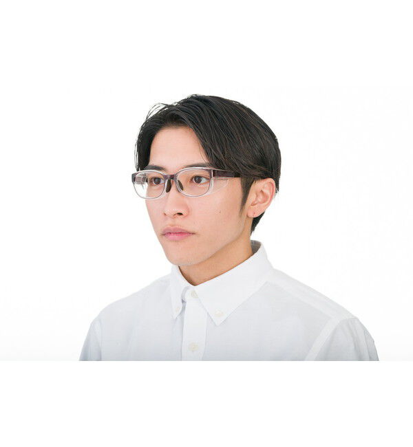  「ウェリントン型 飛沫・花粉対策めがね AIR VISOR ULTRA+ Mサイズ」|メガネ|