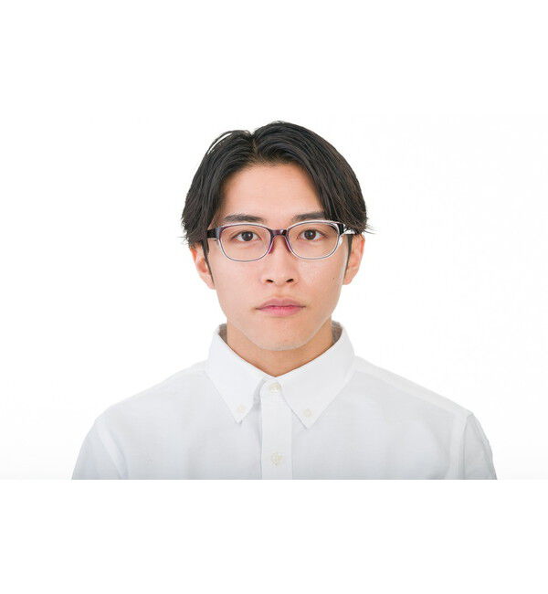  「ウェリントン型 飛沫・花粉対策めがね AIR VISOR ULTRA+ Mサイズ」|メガネ|