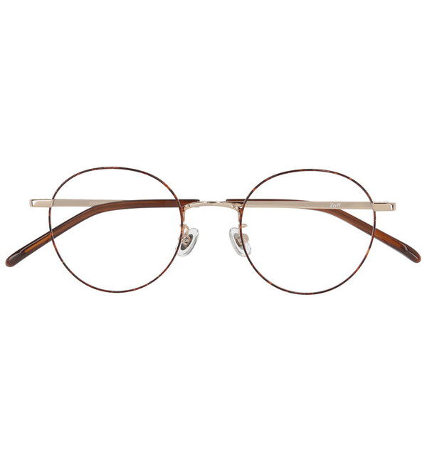  「ボストン型 メガネ｜Zoff CLASSIC メタル 丸メガネ レンズ交換券付き」|メガネ|