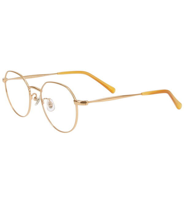  「ボストン型 めがね｜Zoff CLASSIC」|メガネ|ゴールド