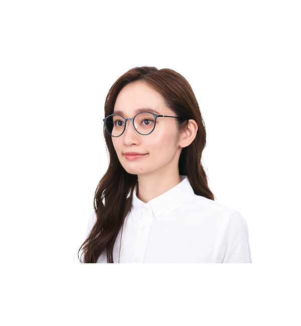  「ボストン型 メガネ｜軽くて壊れにくい Zoff SMART Skinny|レンズ交換券付| 伊達メガネ 眼鏡」|メガネ|