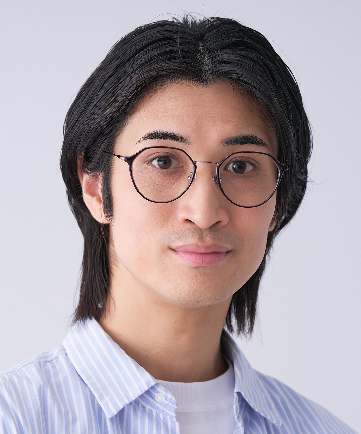  「ボストン型 クリアレンズサングラス｜紫外線100%カットクリアサングラス」|サングラス|