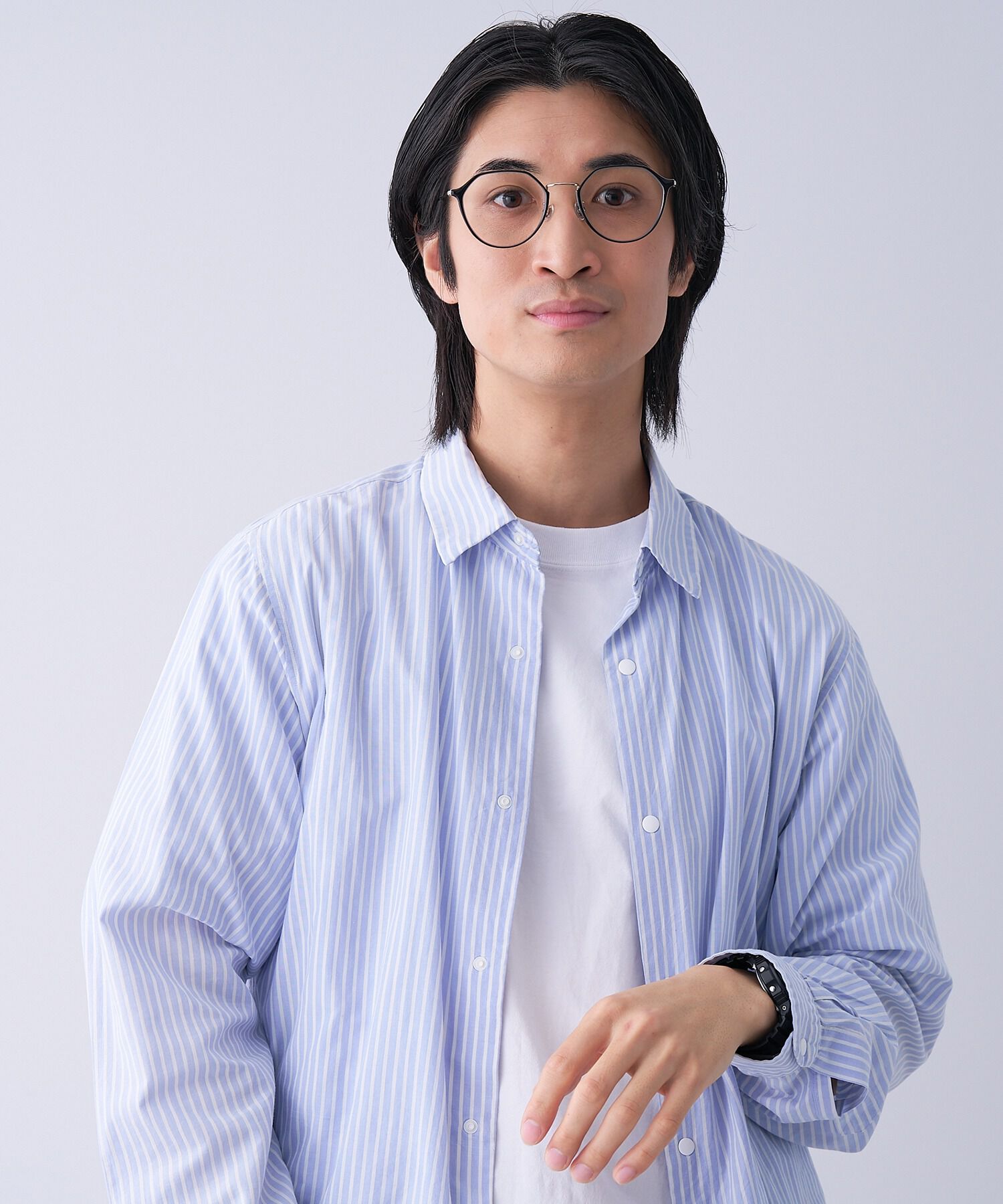  「ボストン型 クリアレンズサングラス｜紫外線100%カットクリアサングラス」|サングラス|