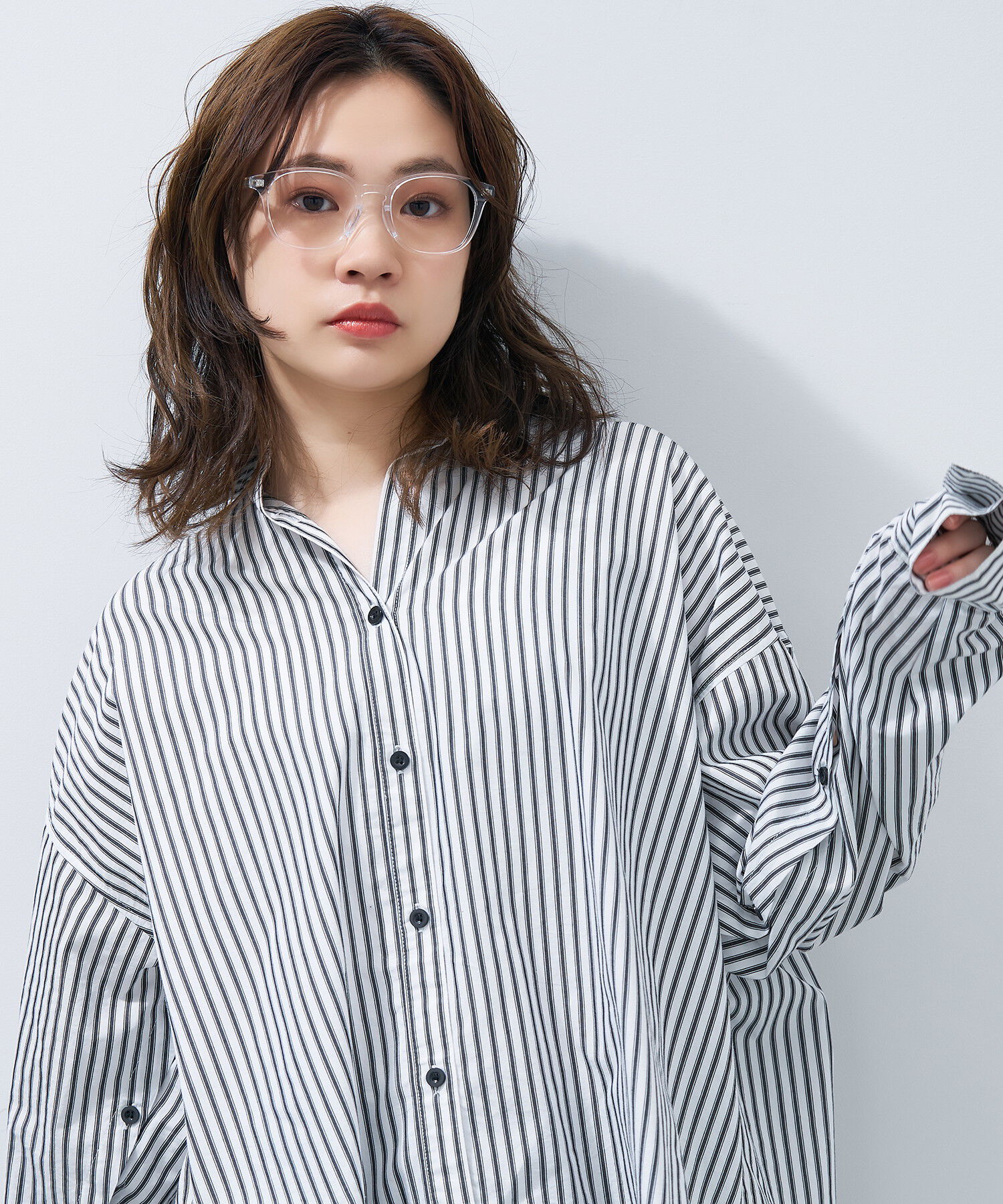  「ウェリントン型 メガネ｜黒縁 クリアフレーム 伊達メガネ 度付きメガネ レンズ交換券付き ゾフ」|メガネ|