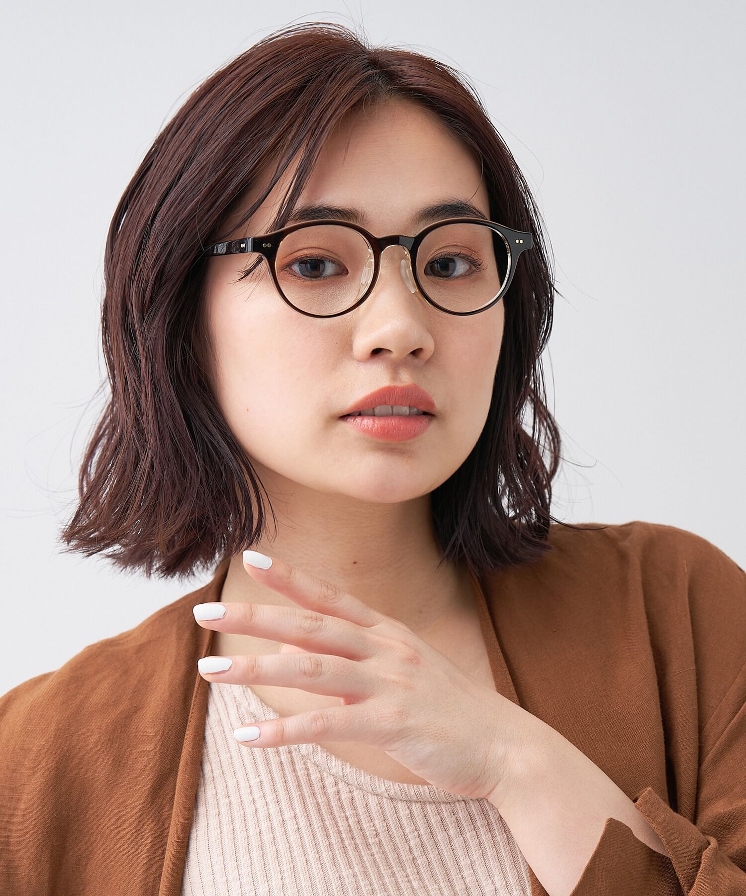  「ボストン型 軽量 メガネ｜おうち時間を快適に過ごす ズレ落ち防止 レンズ交換券付き」|メガネ|