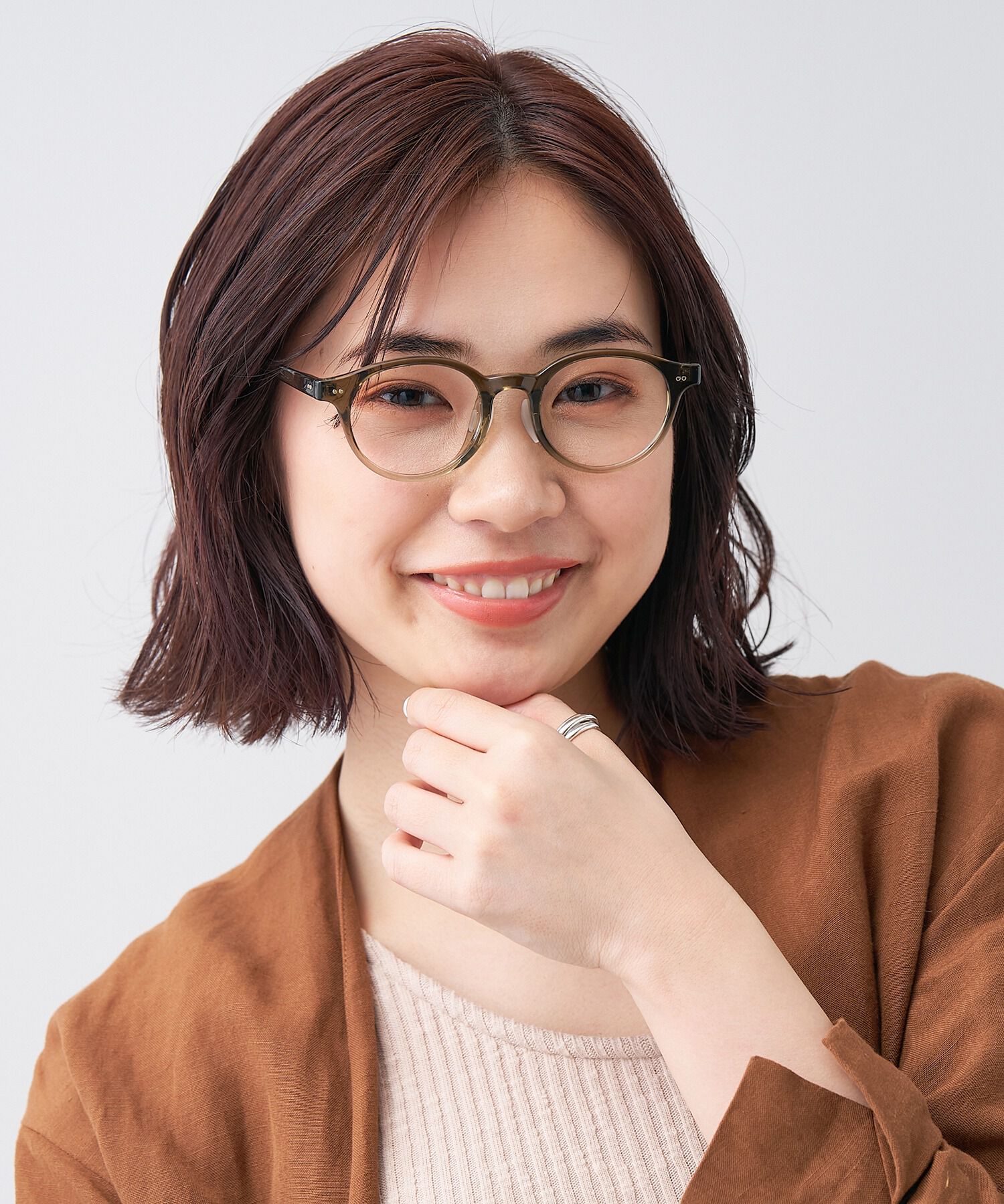  「ボストン型 軽量 メガネ｜おうち時間を快適に過ごす ズレ落ち防止 レンズ交換券付き」|メガネ|