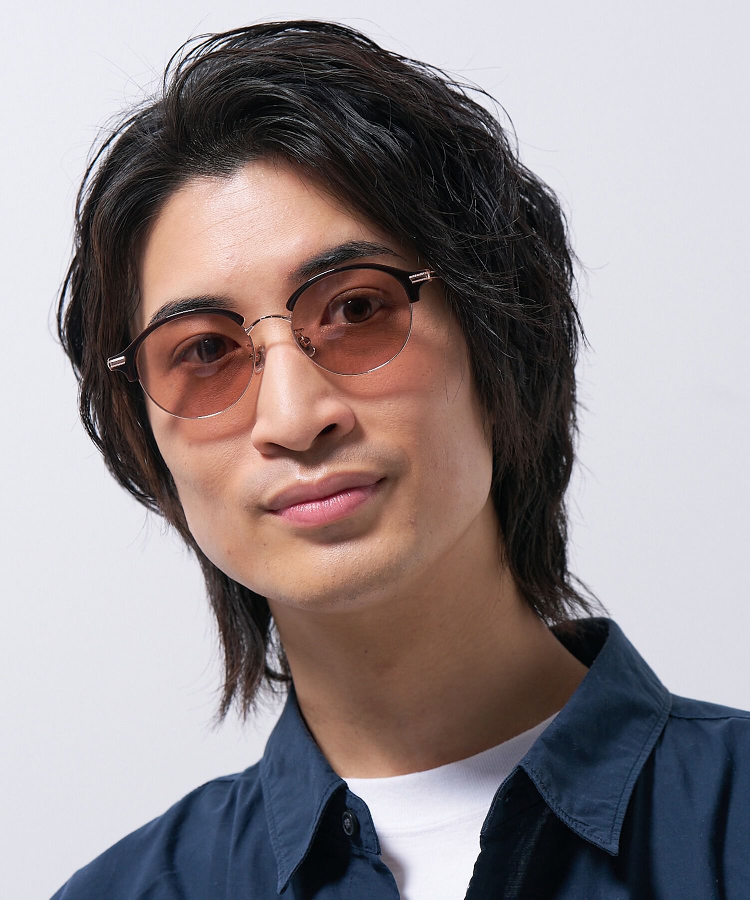  「ボストン型 サングラス｜TREND SUNGLASSES」|サングラス|ブラウン