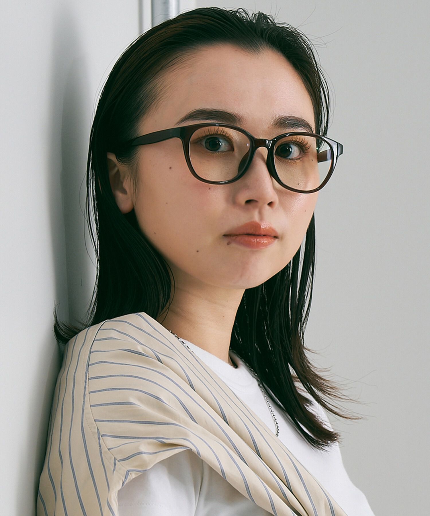  「【WEB限定】ウェリントン型 クリアレンズサングラス Web限定商品｜Zoff UV CLEAR 」|サングラス|