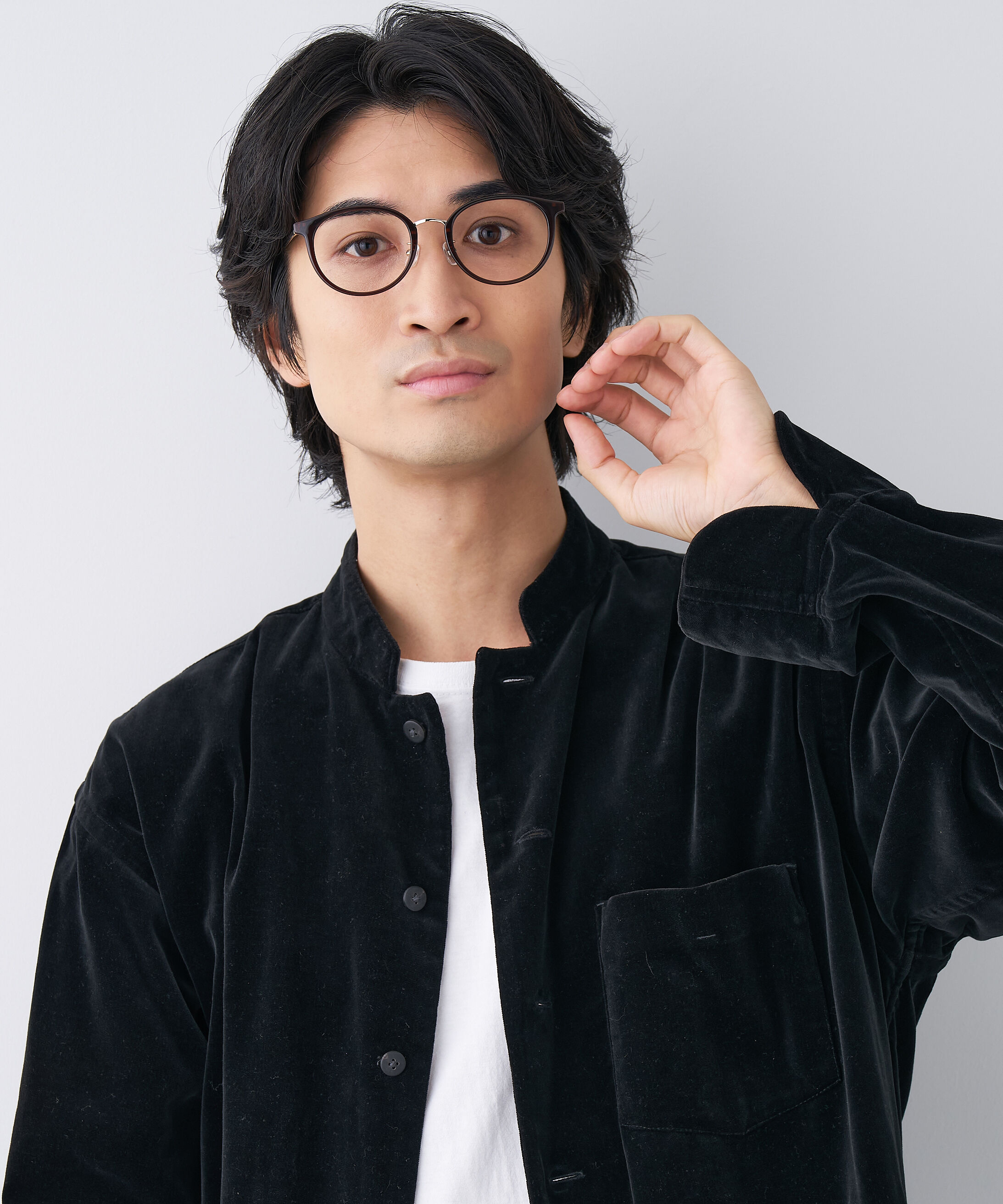  「ボストン型 メガネ｜Zoff｜UNITED ARROWS ユナイテッドアローズ レンズ交換券付き」|メガネ|