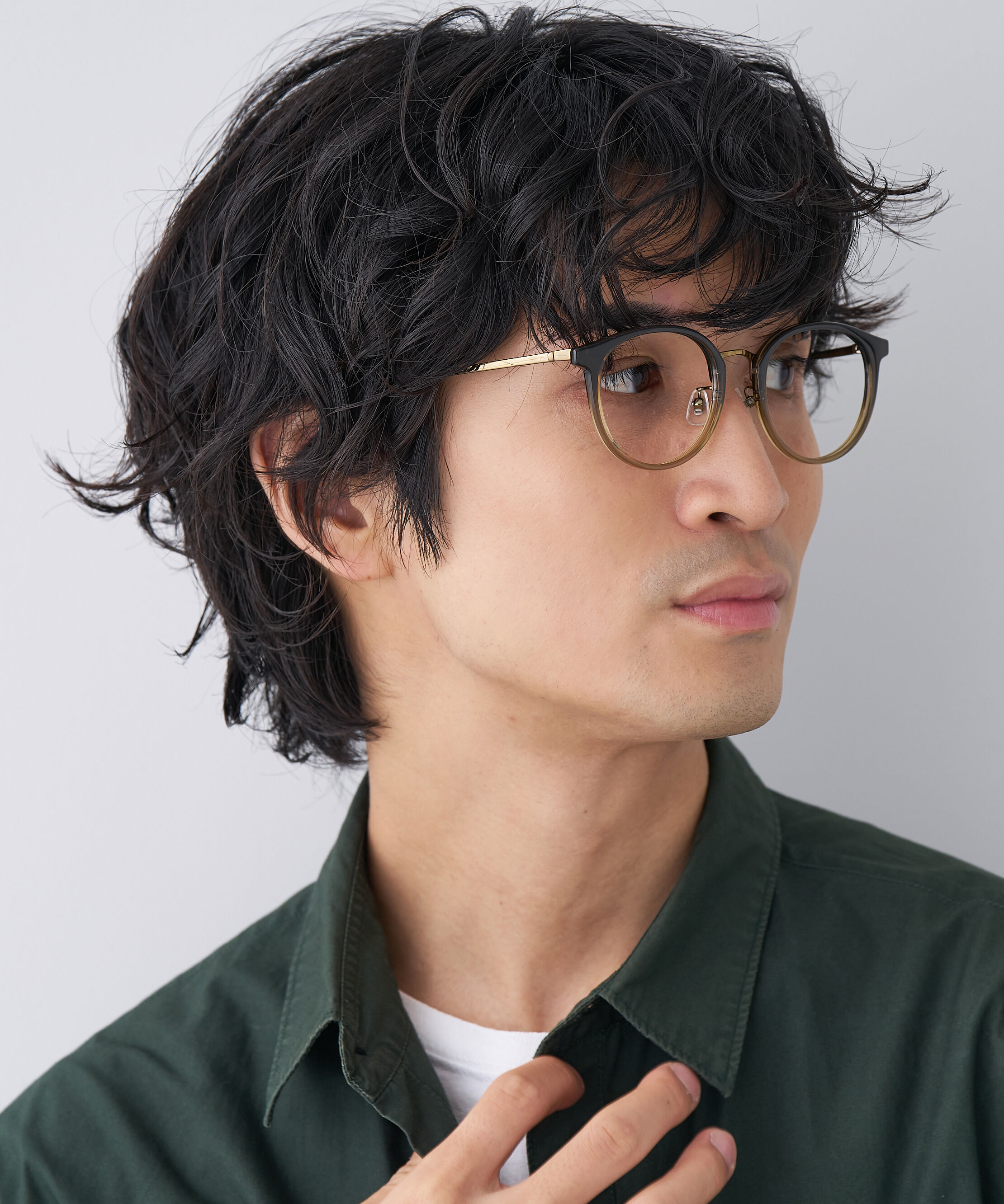  「ボストン型 メガネ｜Zoff｜UNITED ARROWS ユナイテッドアローズ レンズ交換券付き」|メガネ|
