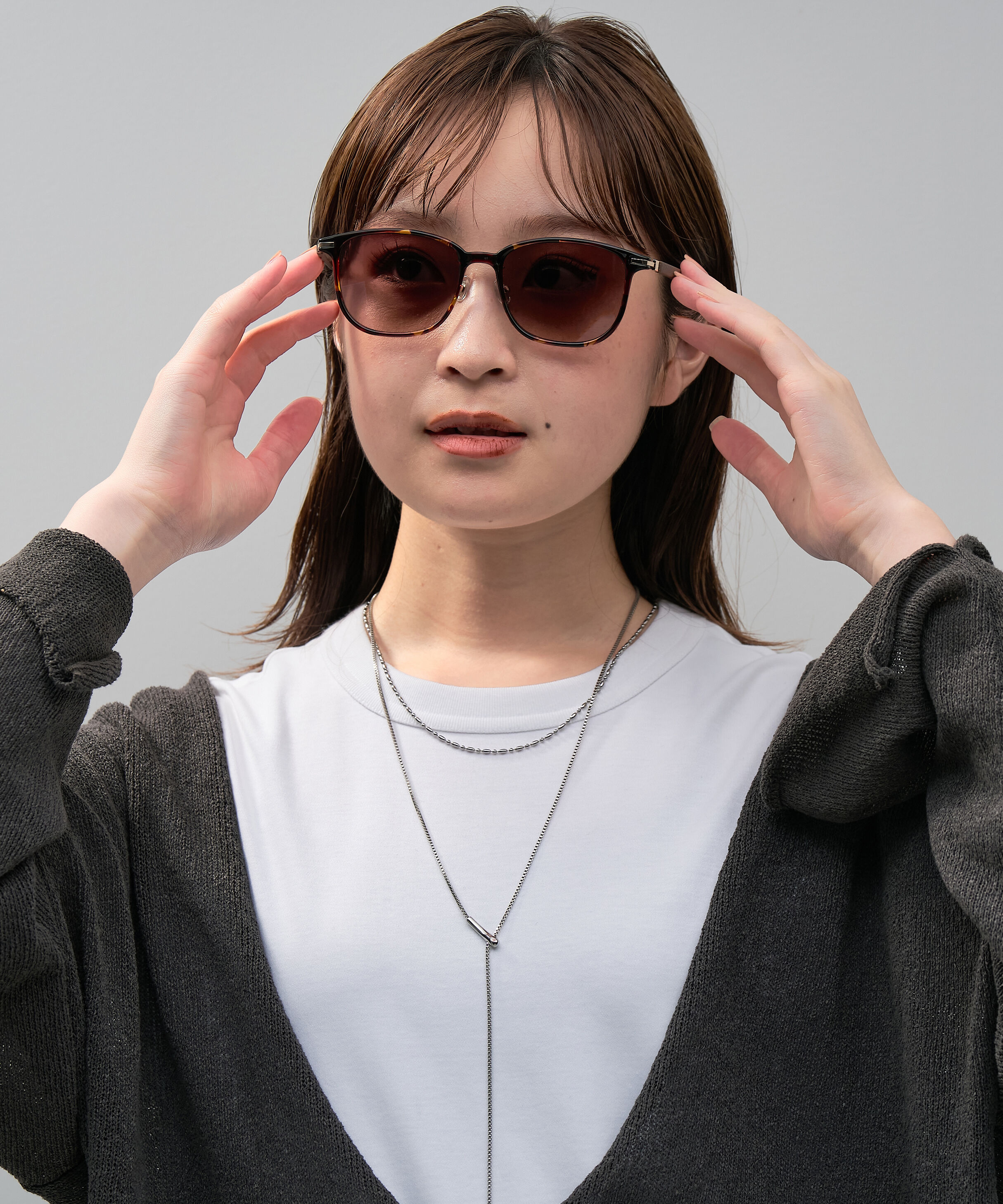  「SUNCUTGlasses/UV100%CUT ウェリントン型 サングラス｜UVカット 紫外線対策 TREND」|サングラス|