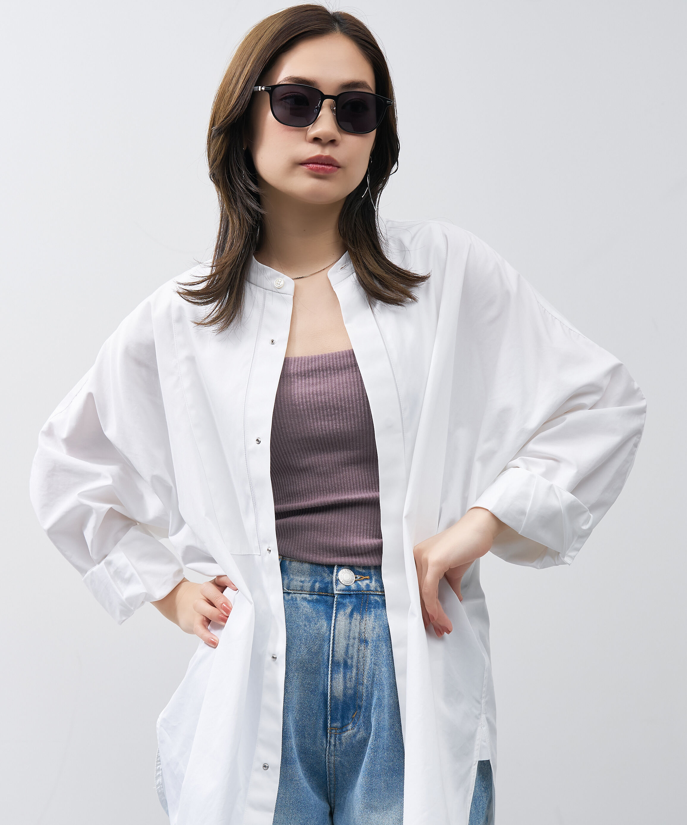  「SUNCUTGlasses/UV100%CUT ウェリントン型 サングラス｜UVカット 紫外線対策 TREND」|サングラス|