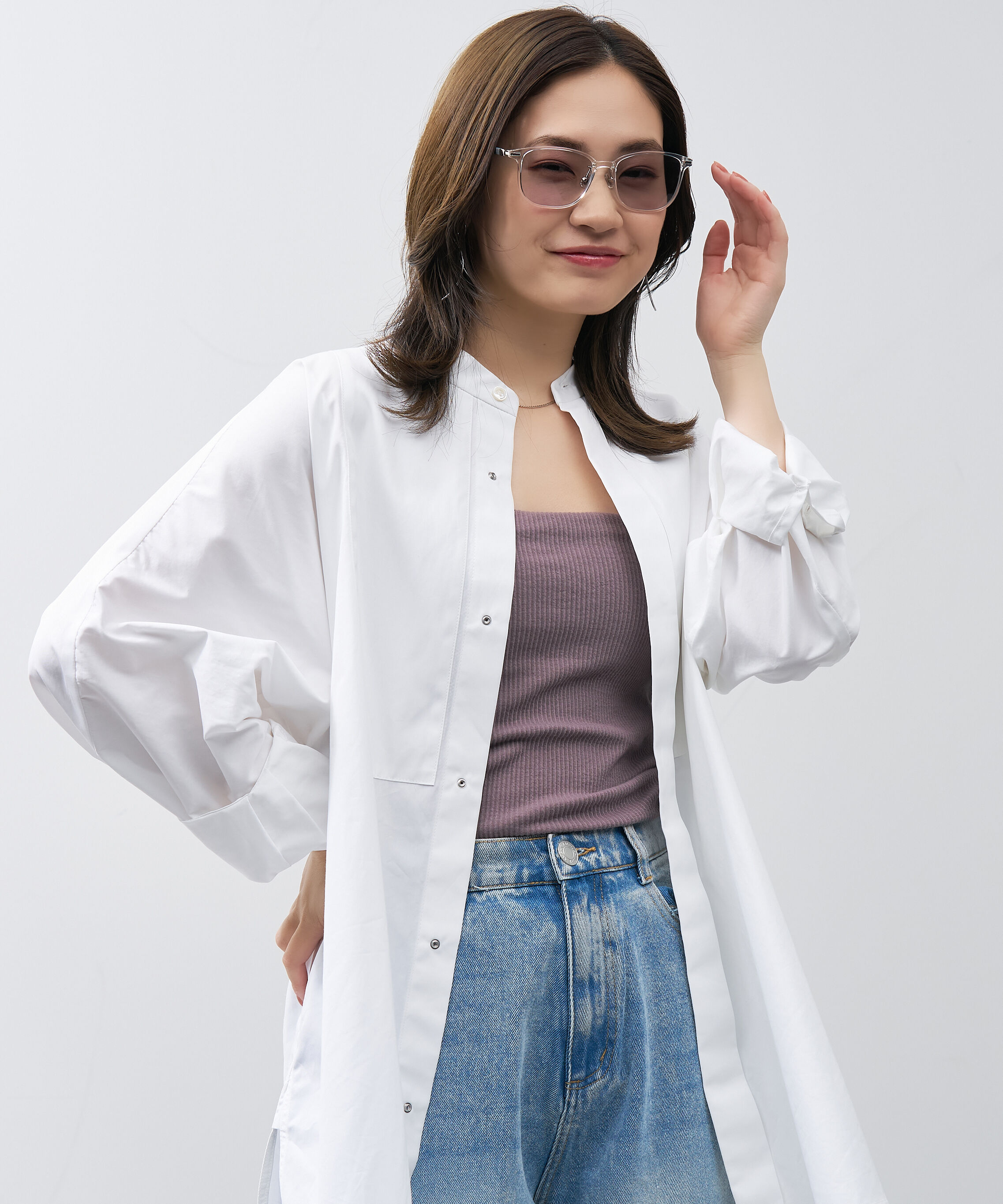  「SUNCUTGlasses/UV100%CUT ウェリントン型 サングラス｜UVカット 紫外線対策 TREND」|サングラス|