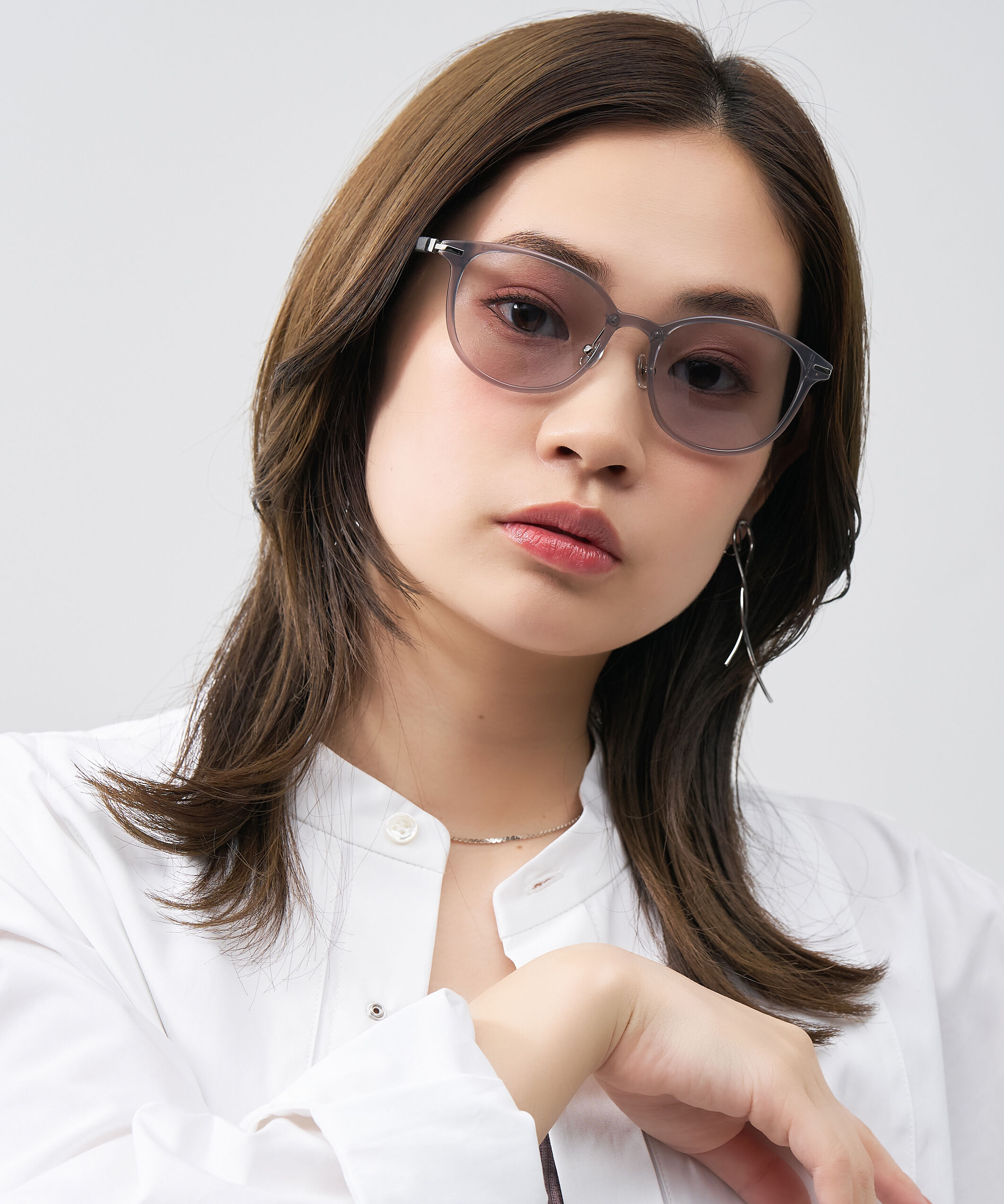  「SUNCUTGlasses/UV100%CUT ボストン型 サングラス | カラーレンズ｜紫外線対策 UVカット」|サングラス|