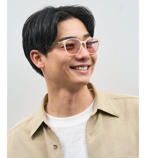  「SUNCUTGlasses/UV100%CUT ボストン型 サングラス | カラーレンズ｜紫外線対策 UVカット」|サングラス|