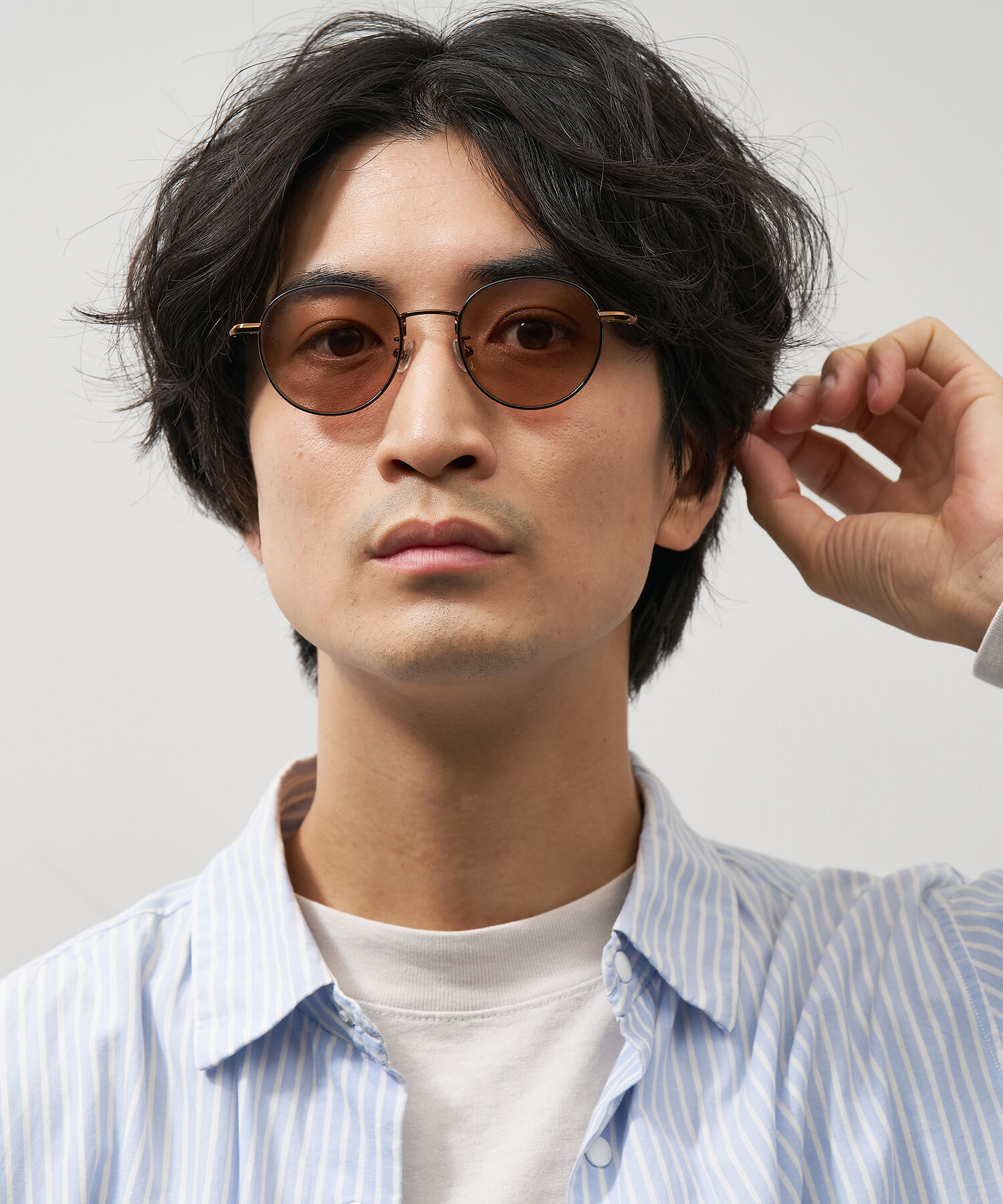  「Zoff | JOURNAL STANDARD relume ボストン型 サングラス UVカット 紫外線カット ジャーナルスタンダード」|サングラス|