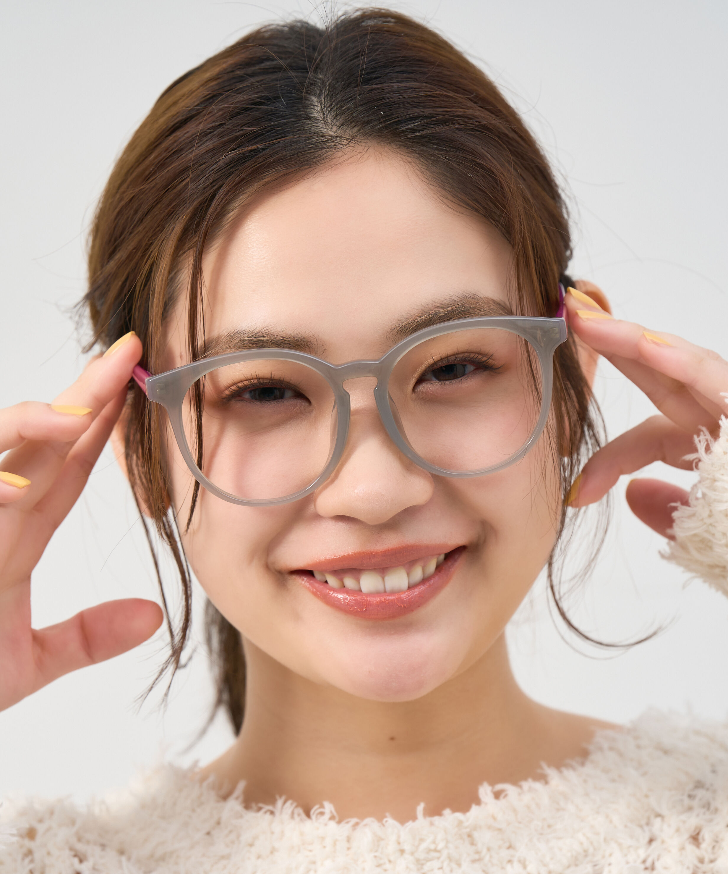  「Zoff | ボストン型 メガネ クリアフレーム 黒縁 伊達メガネ レンズ交換券付き」|メガネ|