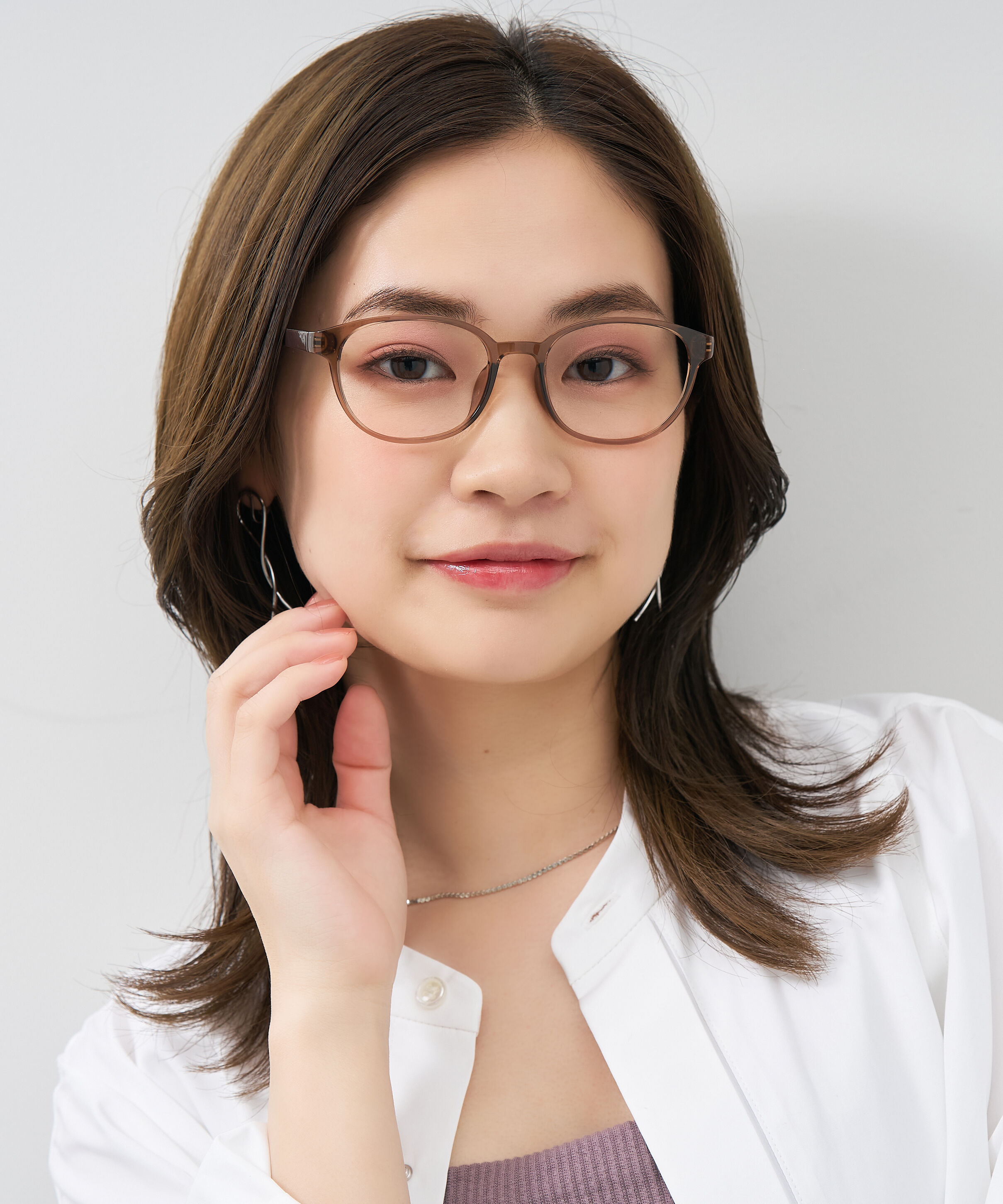  「ウェリントン型 メガネ｜ フィット感抜群 黒縁 レオパード柄 レンズ交換券付き」|メガネ|