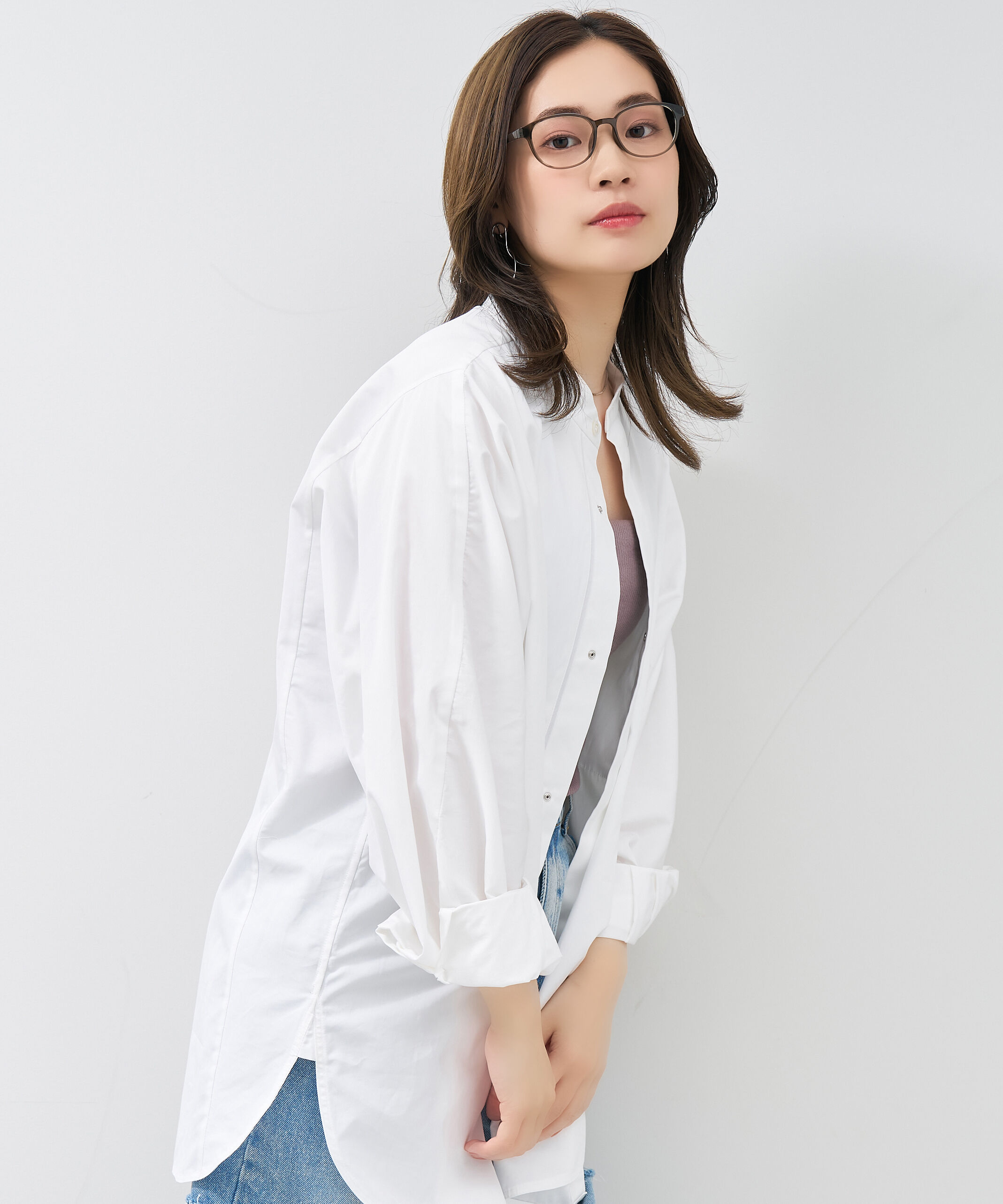  「ウェリントン型 メガネ｜ フィット感抜群 黒縁 レオパード柄 レンズ交換券付き」|メガネ|グリーン