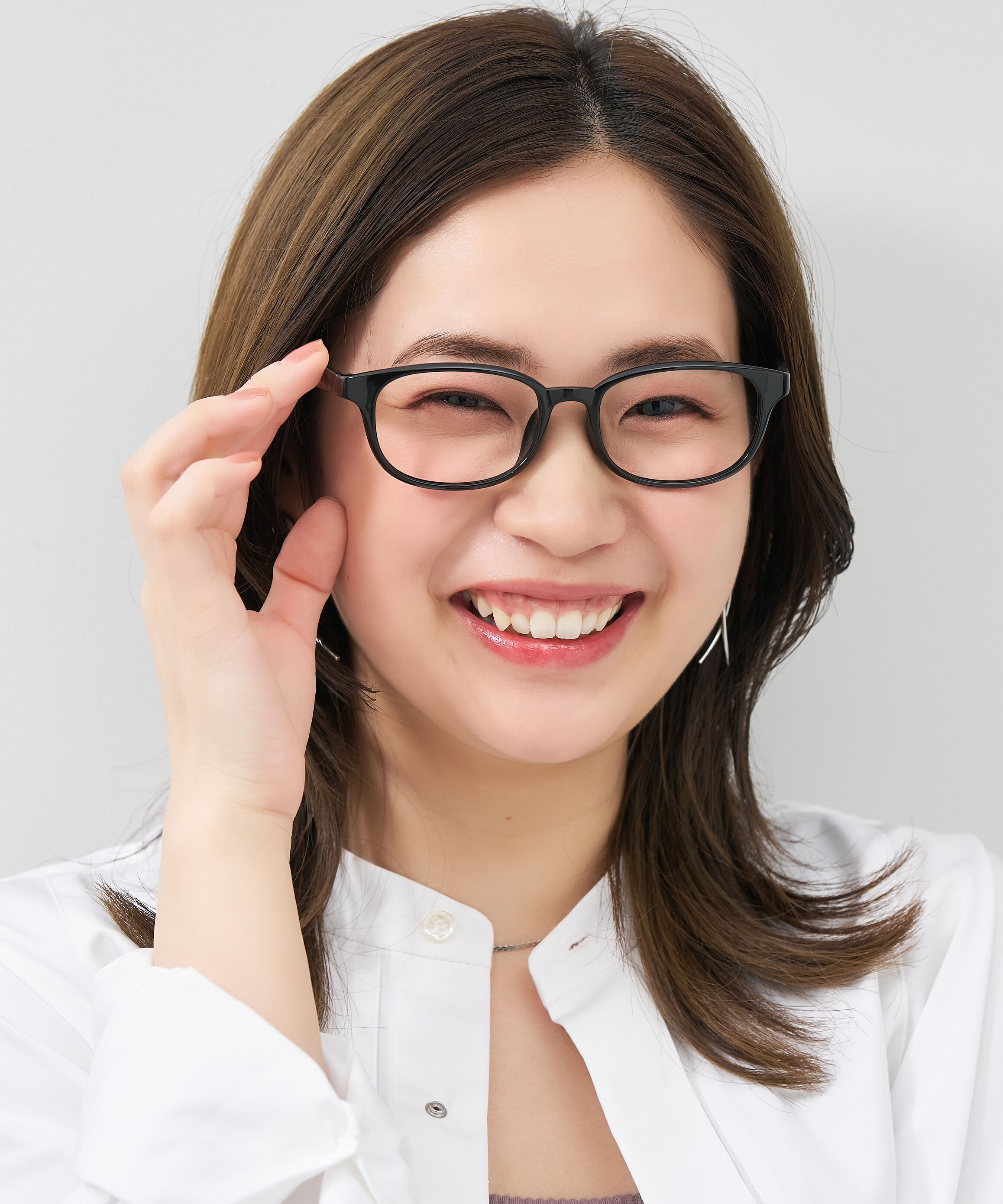  「【アウトレット価格】ウェリントン型 メガネ｜黒縁 クリア ストライプ レンズ交換券付き」|メガネ|