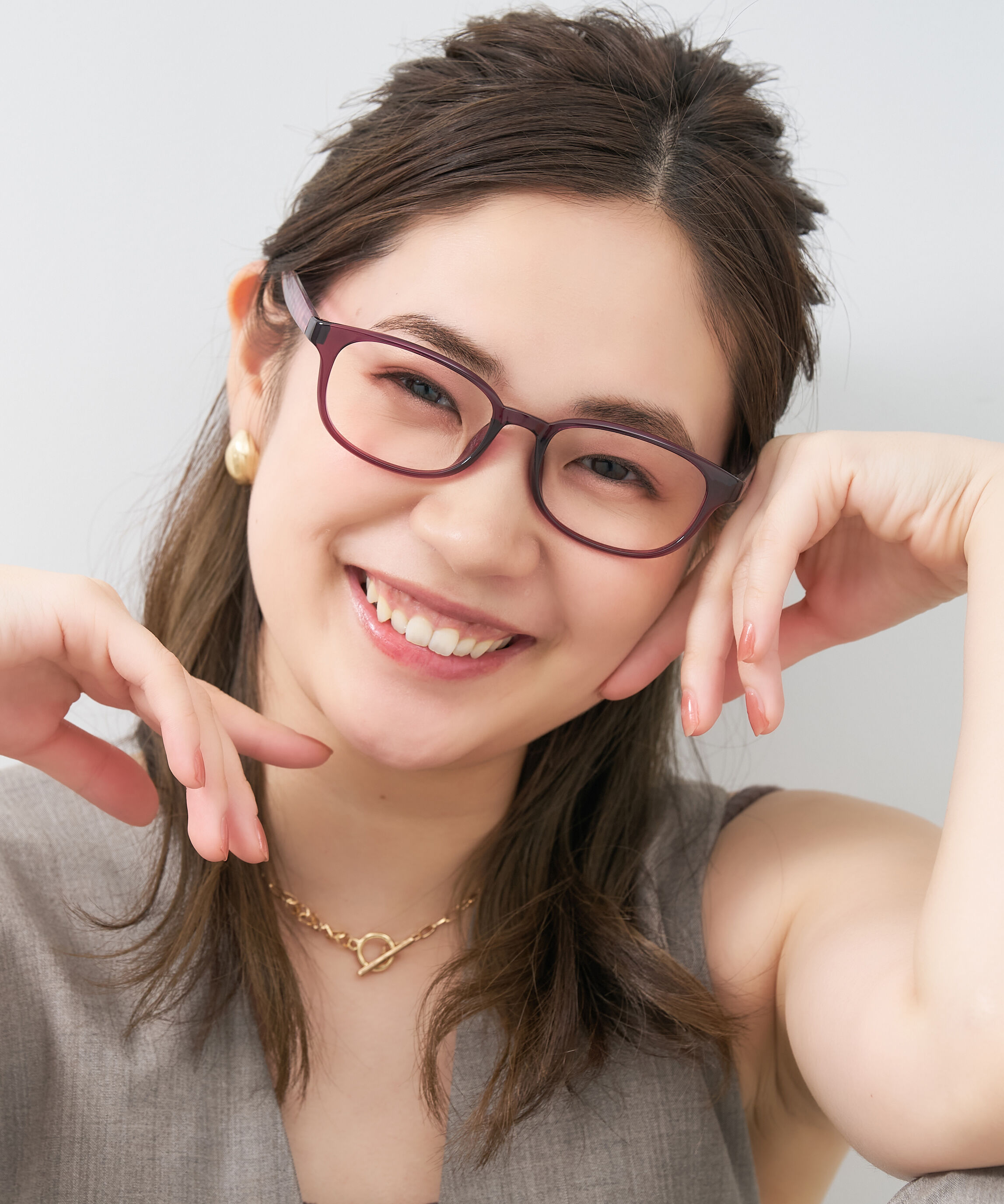  「【アウトレット価格】ウェリントン型 メガネ｜黒縁 クリア ストライプ レンズ交換券付き」|メガネ|