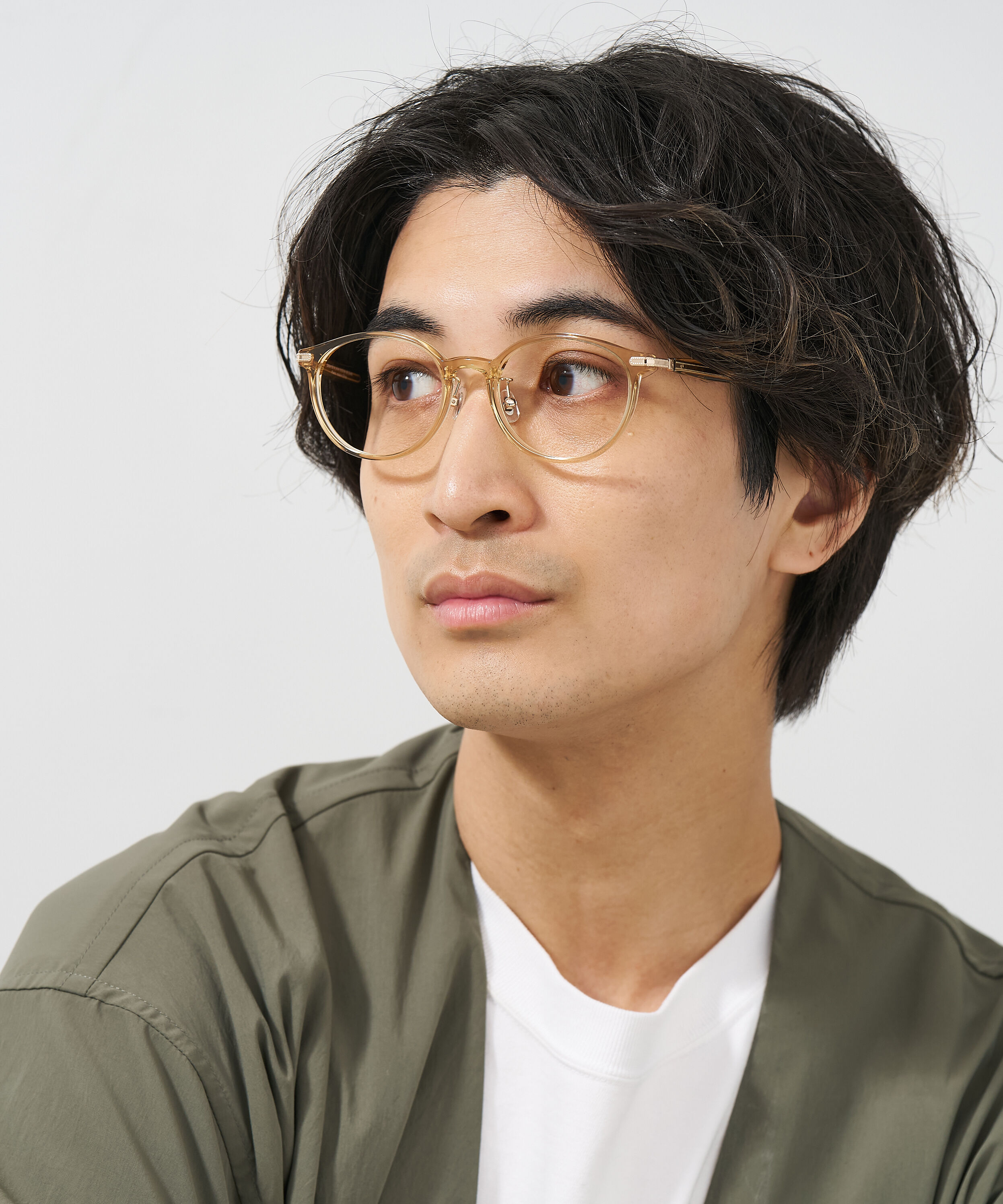  「オーバル型 メガネ｜上品で高級感のある 大人可愛いメガネ フェミニン レンズ交換券付き STANDARD MUSE」|メガネ|