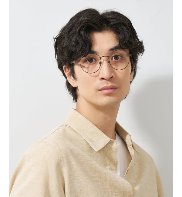  「ボストン型 メガネ | 中顔面短縮みえメガネ ラバーテンプル 伊達メガネ Zoff｜FASHION レンズ交換券付」|メガネ|