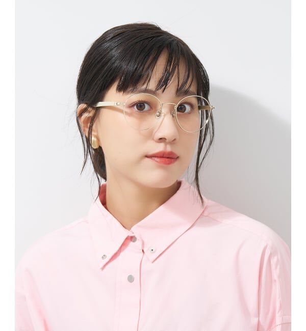  「ボストン型 メガネ | 中顔面短縮みえメガネ ラバーテンプル 伊達メガネ Zoff｜FASHION レンズ交換券付」|メガネ|