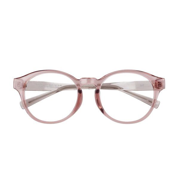  「ボストン型 メガネ│小顔効果 プラスチックフレーム│ビッグシェイプ｜ レンズ交換券付」|メガネ|