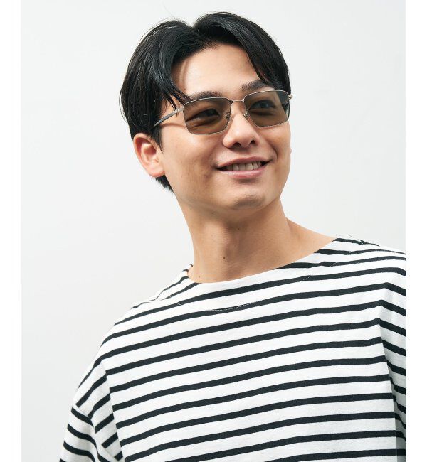  「ウェリントン型 サングラス│メタルフレーム｜偏光機能搭載 │紫外線対策 アウトドア」|サングラス|