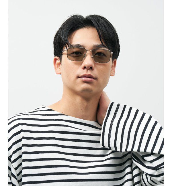  「ウェリントン型 サングラス│メタルフレーム｜偏光機能搭載 │紫外線対策 アウトドア」|サングラス|