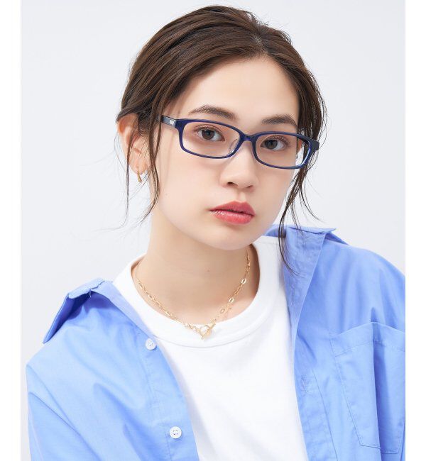  「スクエア型 メガネ｜ ユニセックス 上質感のあるフレーム  レンズ交換券付」|メガネ|