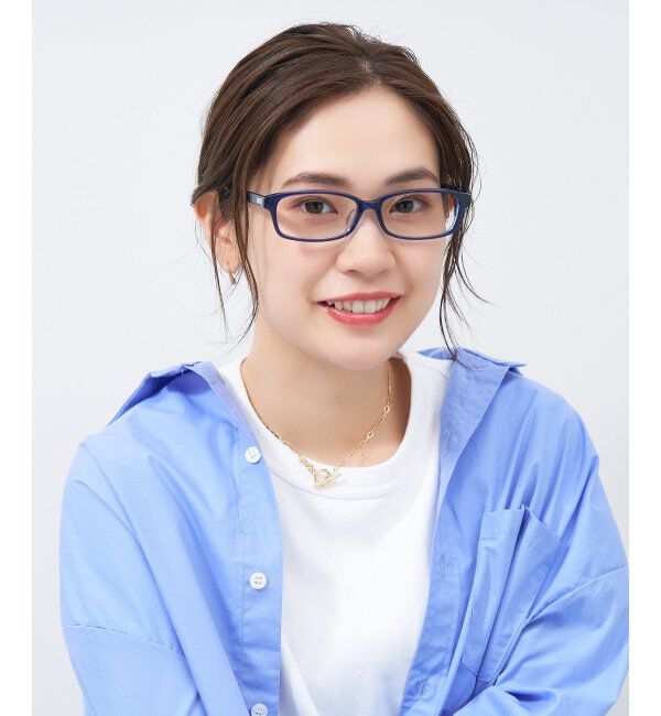  「スクエア型 メガネ｜ ユニセックス 上質感のあるフレーム  レンズ交換券付」|メガネ|