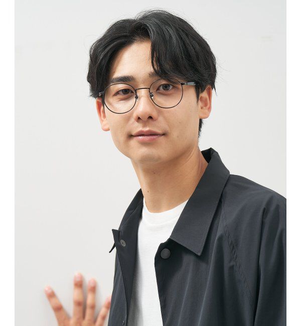  「ボストン型 丸型 メガネ│メタルフレーム│レトロ｜  レンズ交換券付」|メガネ|