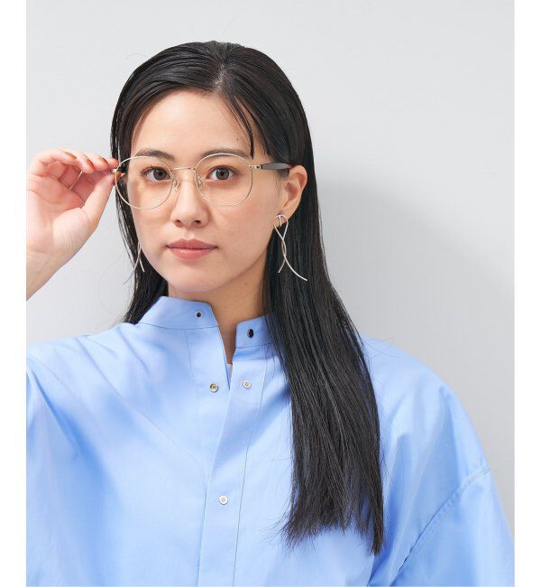  「ボストン型 丸型 メガネ│メタルフレーム│レトロ｜  レンズ交換券付」|メガネ|