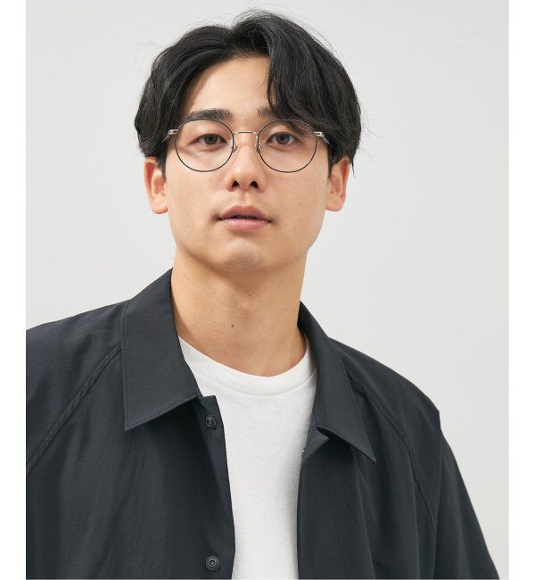  「ボストン型 丸型 メガネ│メタルフレーム│レトロ｜  レンズ交換券付」|メガネ|