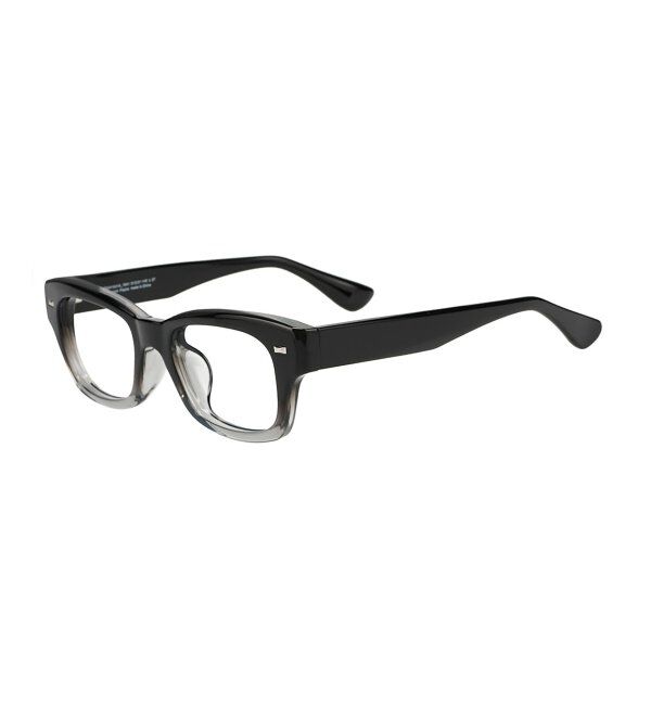  「ウェリントン型メガネ｜黒縁フレーム｜太縁フレーム｜Zoff｜BRIGADE レンズ交換券付」|メガネ|