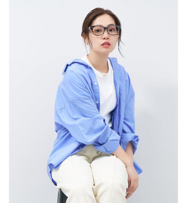  「ウェリントン型メガネ｜黒縁フレーム｜太縁フレーム｜Zoff｜BRIGADE レンズ交換券付」|メガネ|