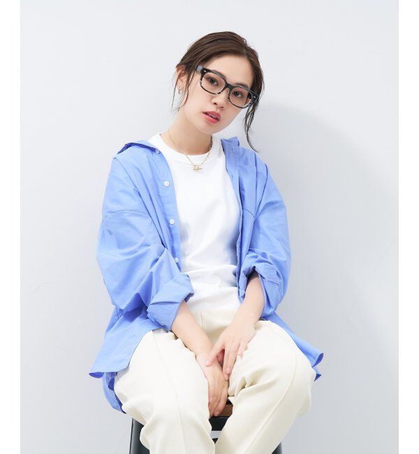  「ウェリントン型メガネ｜黒縁フレーム｜太縁フレーム｜Zoff｜BRIGADE レンズ交換券付」|メガネ|