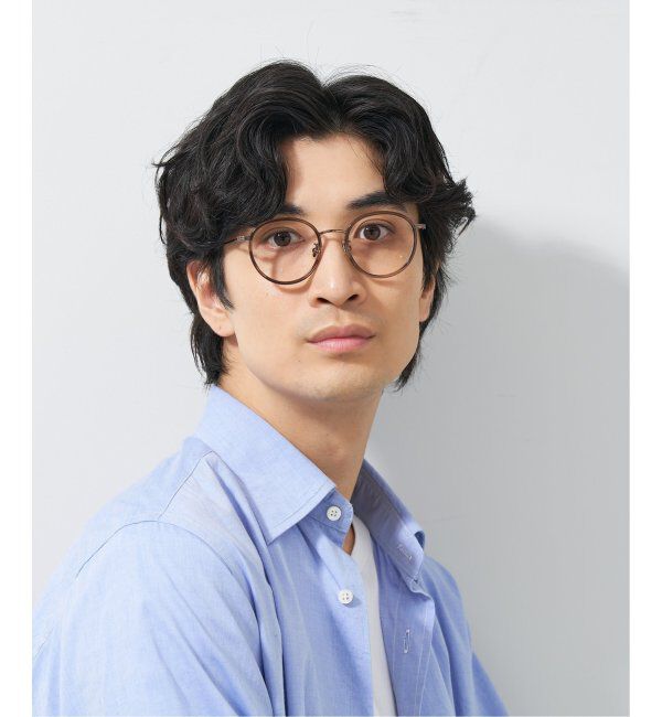  「Zoff|UNITED ARROWS|ボストン型 メガネ ｜ ユナイテッドアローズ ビジネス 軽量 レンズ交換券付」|メガネ|