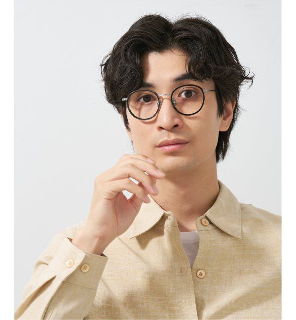  「Zoff|UNITED ARROWS|ボストン型 メガネ ｜ ユナイテッドアローズ ビジネス 軽量 レンズ交換券付」|メガネ|